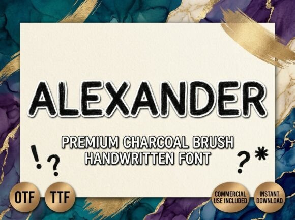Alexander: The Decorative Font That Commands Attention