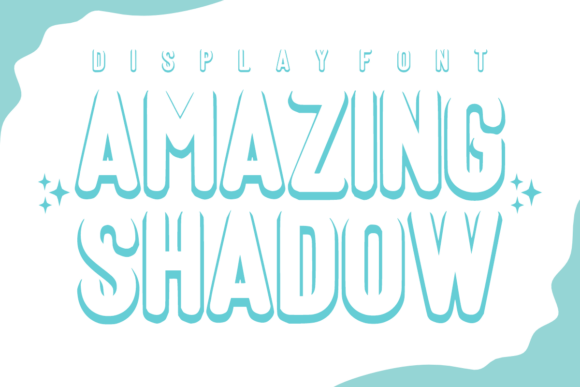 Amazing Shadow: The Bold, Nostalgic Display Font That Pops