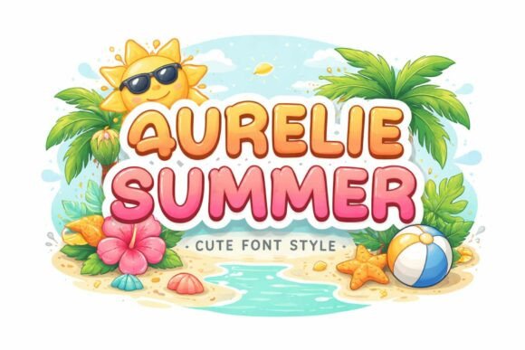 Aurelie Summer: The Typeface That Brings Sunshine to Your Brand