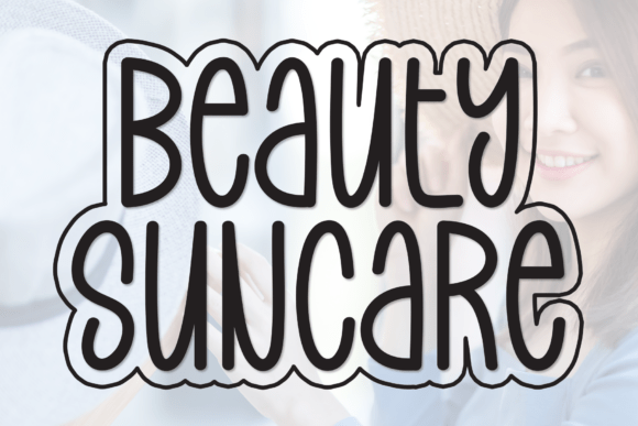 Beauty Suncare: A Handwritten Font That Radiates Warmth