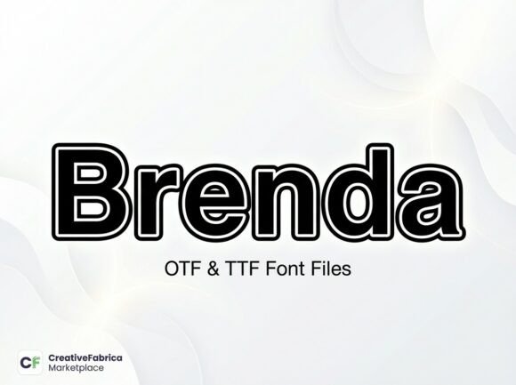 Brenda: The Display Font That Commands Attention