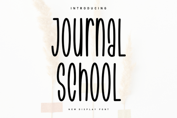 Capturing Handwritten Charm with Journal School Font