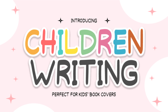 Children Writing: The Handmade Font with Heart