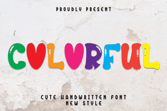 Colorful: A Handwritten Font That Brings Joy to Every Project