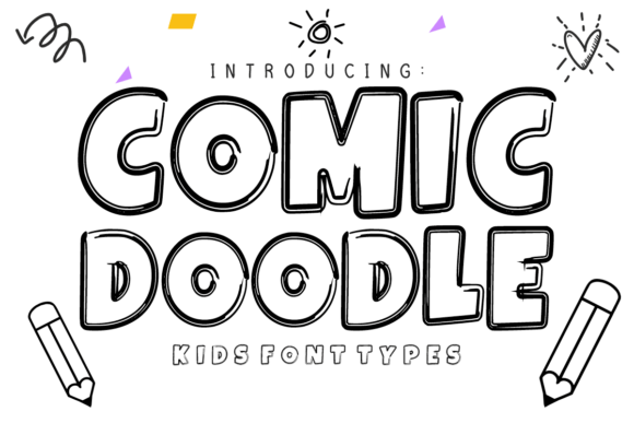 Comic Doodle: The Playful Font for Hand-Drawn Charm