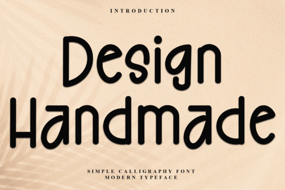 Design Handmade: The Font That Balances Artistry and Clarity