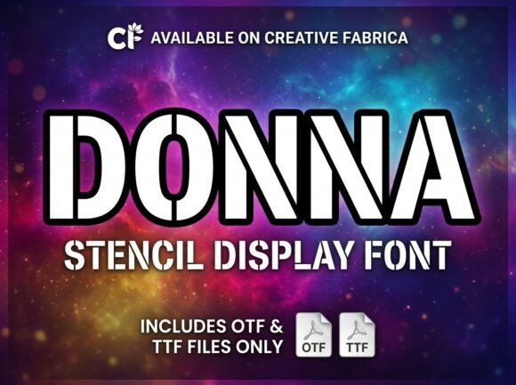 Donna: A Display Typeface That Demands Attention