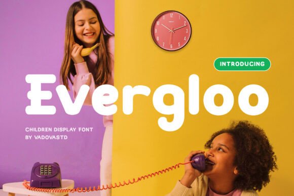 Evergloo: A Font That Brings Whimsy to Your Creative Projects