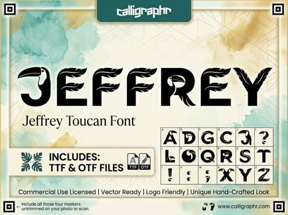 Give Your Brand a Tropical Pulse with the Jeffrey Font
