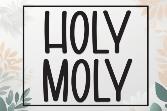 Holy Moly: Injecting Pure Joy Into Your Creative Projects