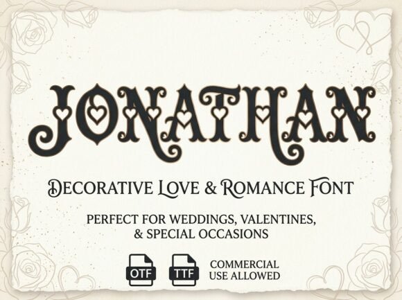Jonathan: A Typeface That Commands Attention in a Crowded Market
