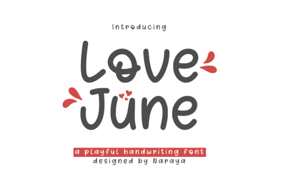 Love June: A Font That Feels Like a Friendly Wave