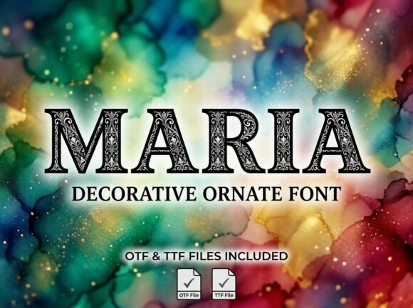 Maria: A Typeface That Commands the Room