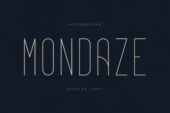 Mondaze: The Art of Understated Luxury in Typography