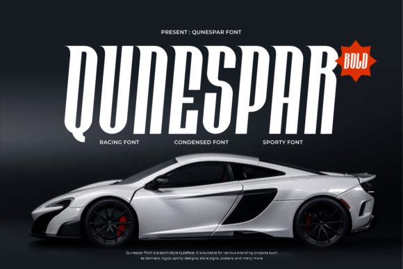 Qunespar: The High-Impact Font for Racing and Sports Branding