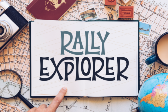 Rally Explorer: The Display Font That Brings Playful Adventure to Your Work