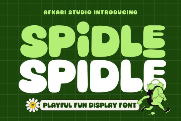 Spidle: The Playful Font That Brings Joy to Every Design