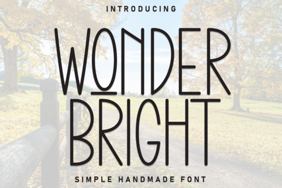 Wonder Bright: The Hand-Etched Font with a Warm, Amiable Allure