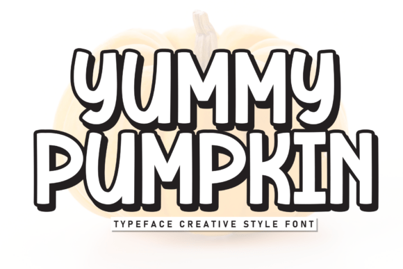 Yummy Pumpkin: A Playful Font for Autumn Branding